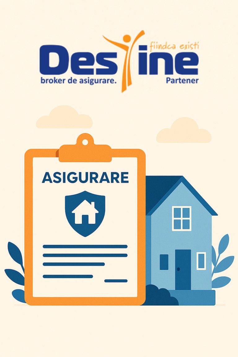 Document de asigurare și casă protejată – Asigurare locuință Destine Broker